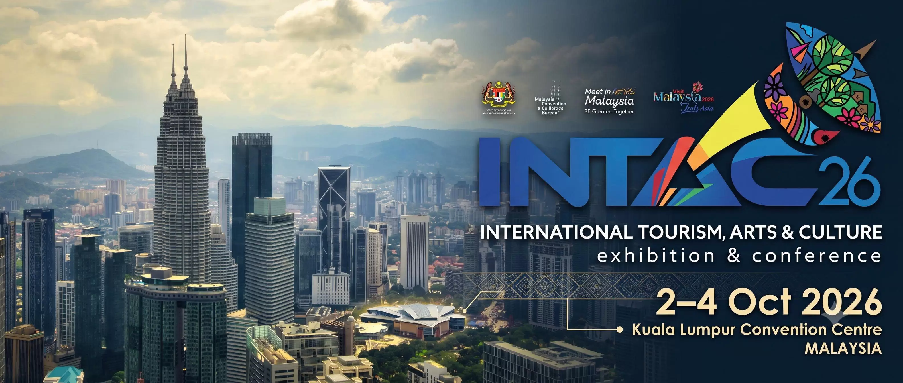 INTAC 2026 in Kuala Lumpur: Messe für Tourismus, Kunst & Kultur